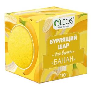 Бурлящий шар Банан Oleos 110г